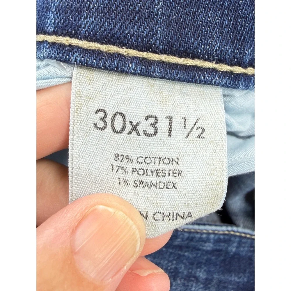 BKE Payton Bootcut Jeans Medium Wash Stretch Denim Womens 30R 30x31.5